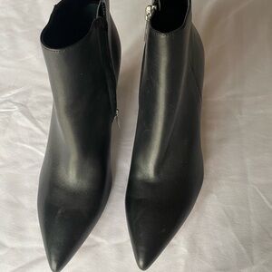 Marc Fisher Black Ankle Boots